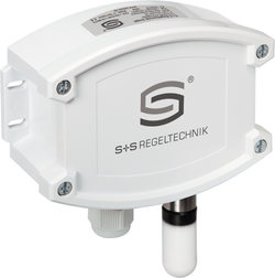Aufputzfeuchte- und Temperaturfühler HYGRASGARD AFTF-U Pt100, mit Kunststoff-Sinterfilter - S+S Regeltechnik