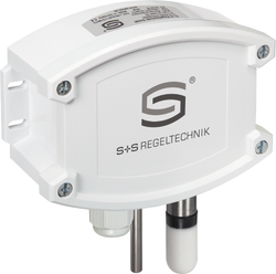 Aufputzfeuchte- und Temperaturfühler HYGRASGARD AFTF-35-U/W, mit Kunststoff-Sinterfilter - S+S Regeltechnik