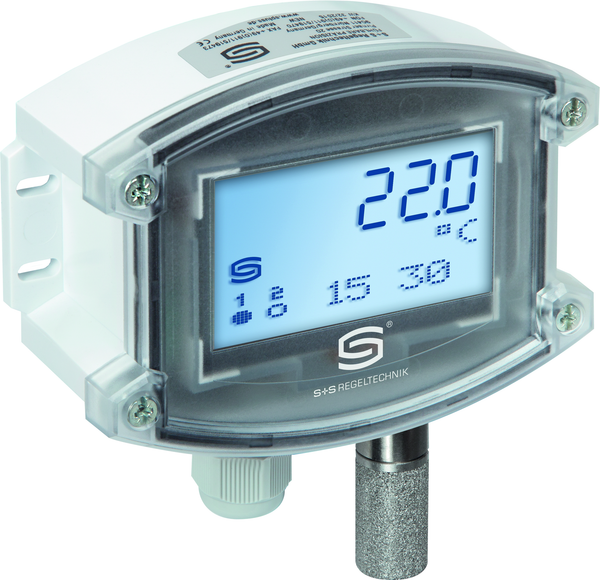 HYGRASREG AHT-30W-I LCD, mit LCD-Anzeige - S+S Regeltechnik