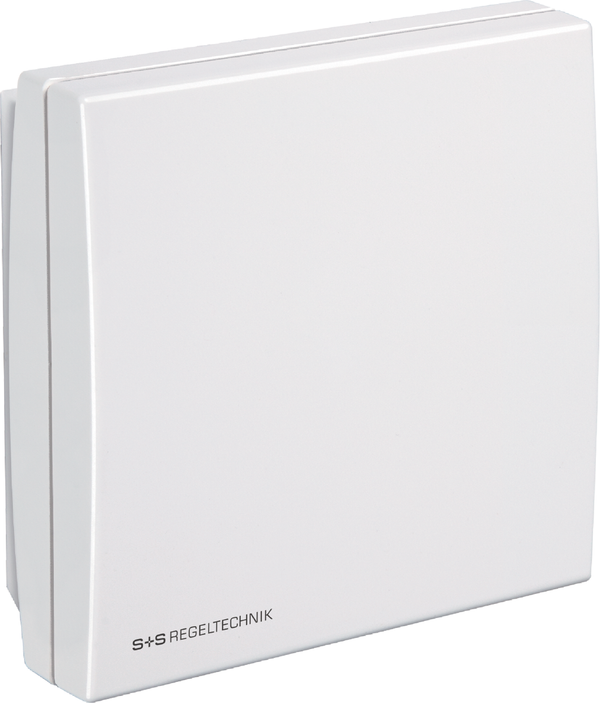 Raum Luftgütefühler AERASGARD RCO2-Modbus, mit Metall-Sinterfilter - S+S Regeltechnik