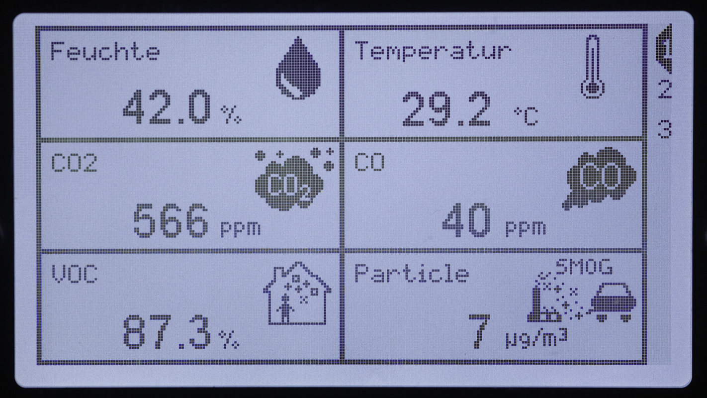 Modbus multisensore AMS03-MODBUS LCD