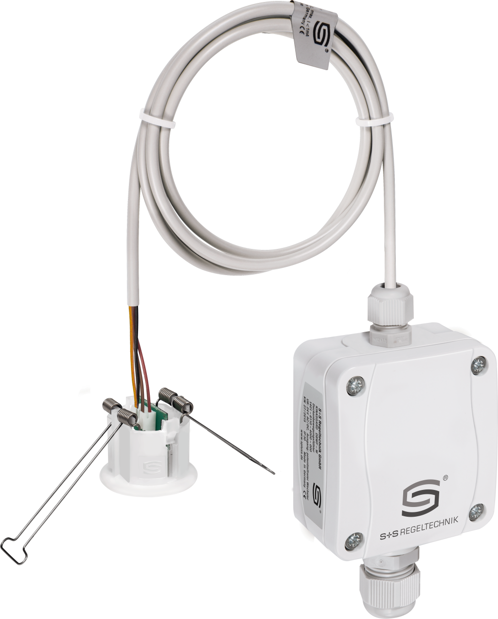 Deckeneinbau-Helligkeitsfühler PHOTASGARD DHKF U - S+S Regeltechnik