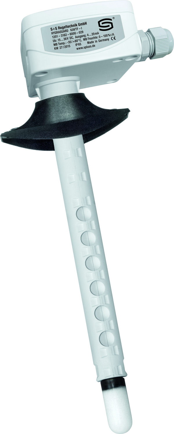 HYGRASGARD KFTF-20-U, mit Kunststoff-Sinterfilter - S+S Regeltechnik