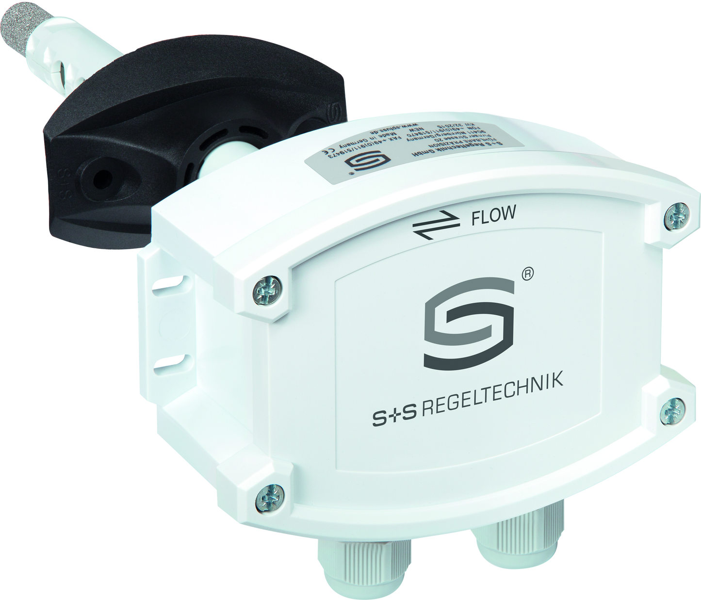 AERASGARD KFTM-LQ-CO2-Modbus, mit Metall-Sinterfilter - S+S Regeltechnik