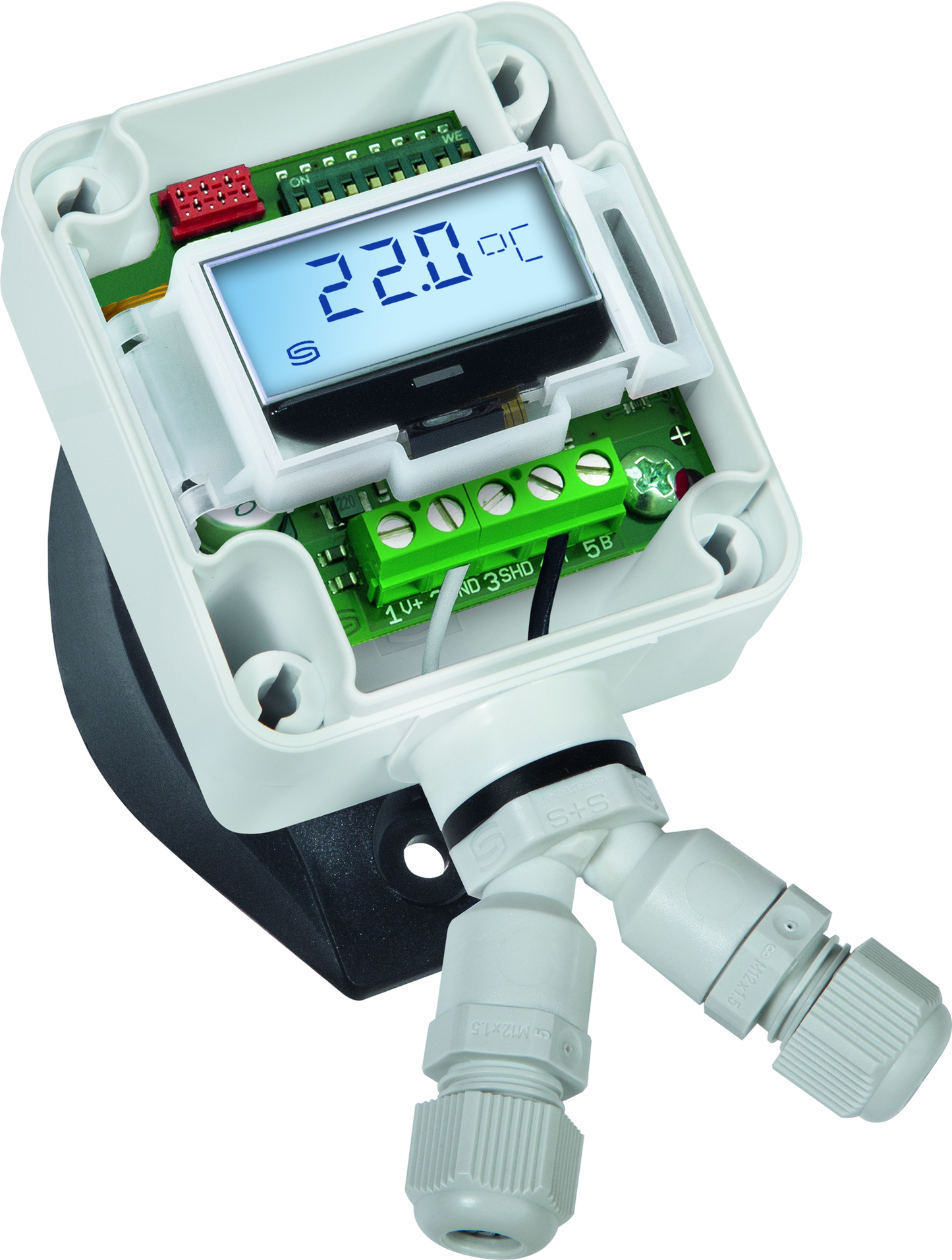 THERMASGARD MWTM-Modbus-SD 3,0m LCD, mit LCD-Anzeige - S+S Regeltechnik