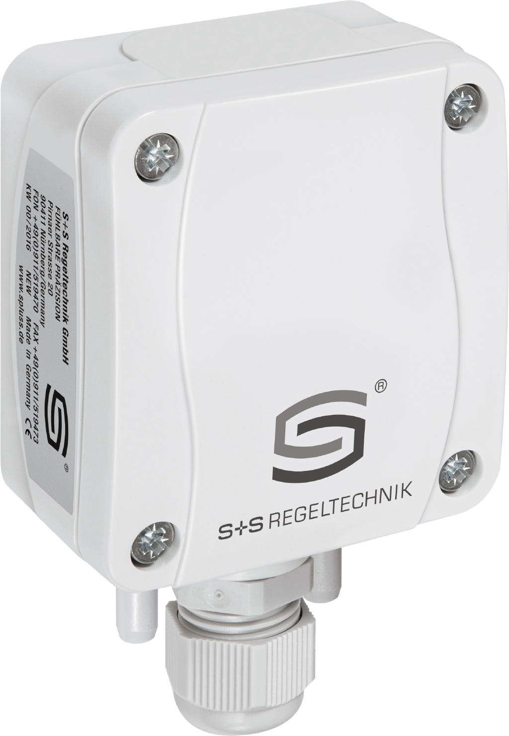 Druck- Differenzdruck- und Volumenstrommessumformer PREMASGARD 1126-U - S+S Regeltechnik