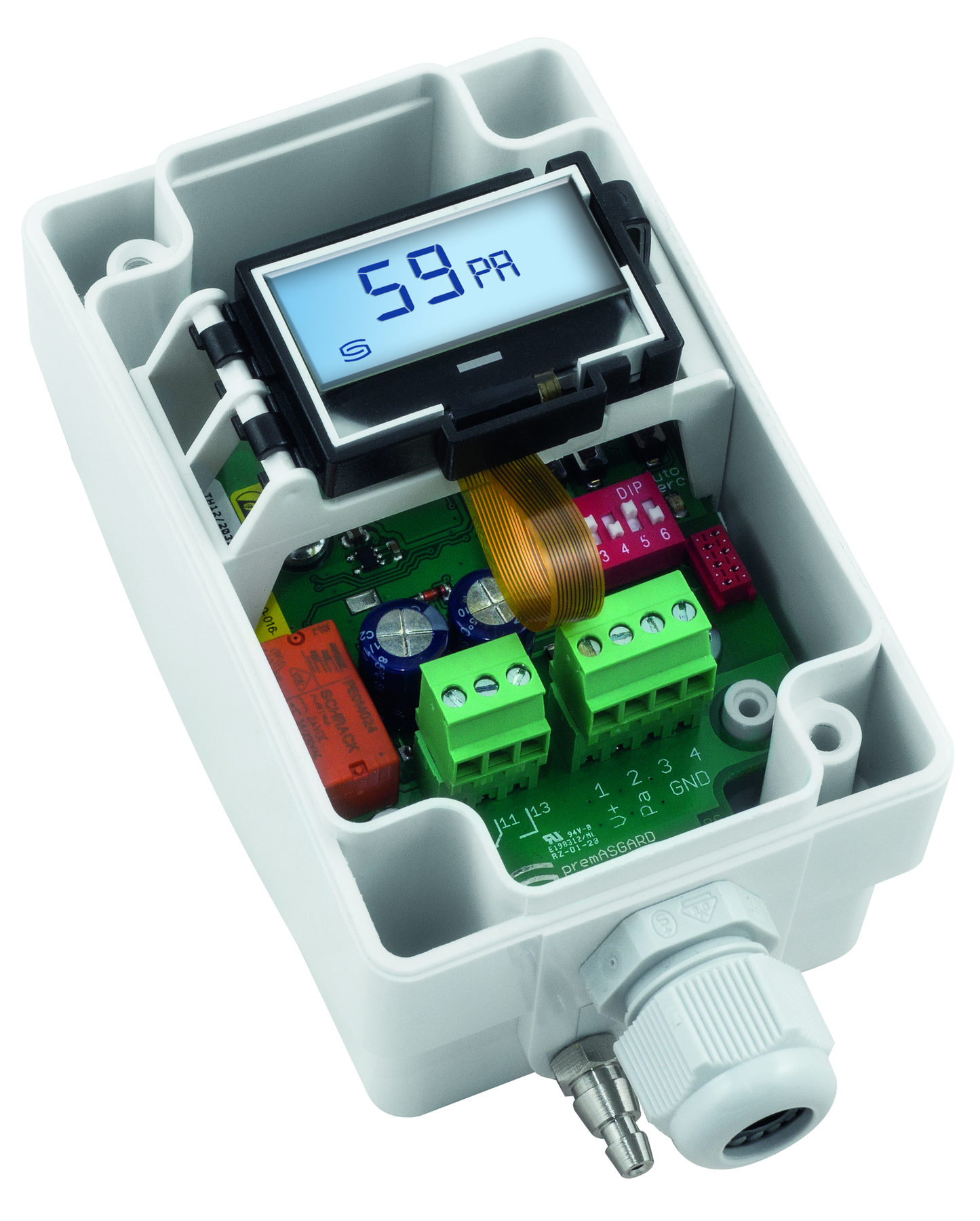 PREMASREG 1140-U/W LCD, mit LCD-Anzeige - S+S Regeltechnik