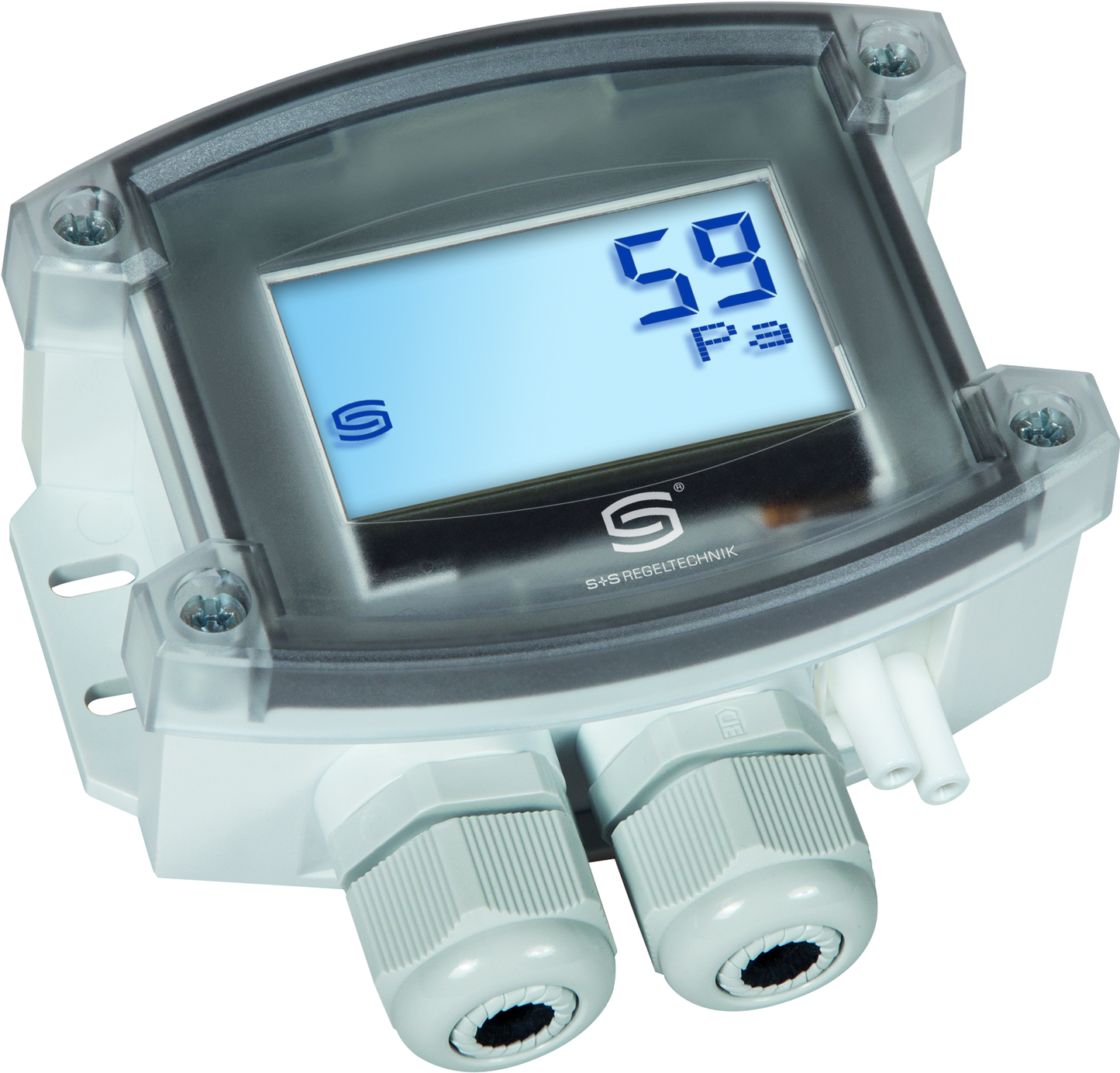 PREMASGARD 2328 LCD, mit geöffneter Abdeckung - S+S Regeltechnik