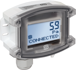 WIRELESS Druck- und Differenzdruckmessumformer PREMASGARD 2328-wModbus LCD, mit LCD-Anzeige - S+S Regeltechnik