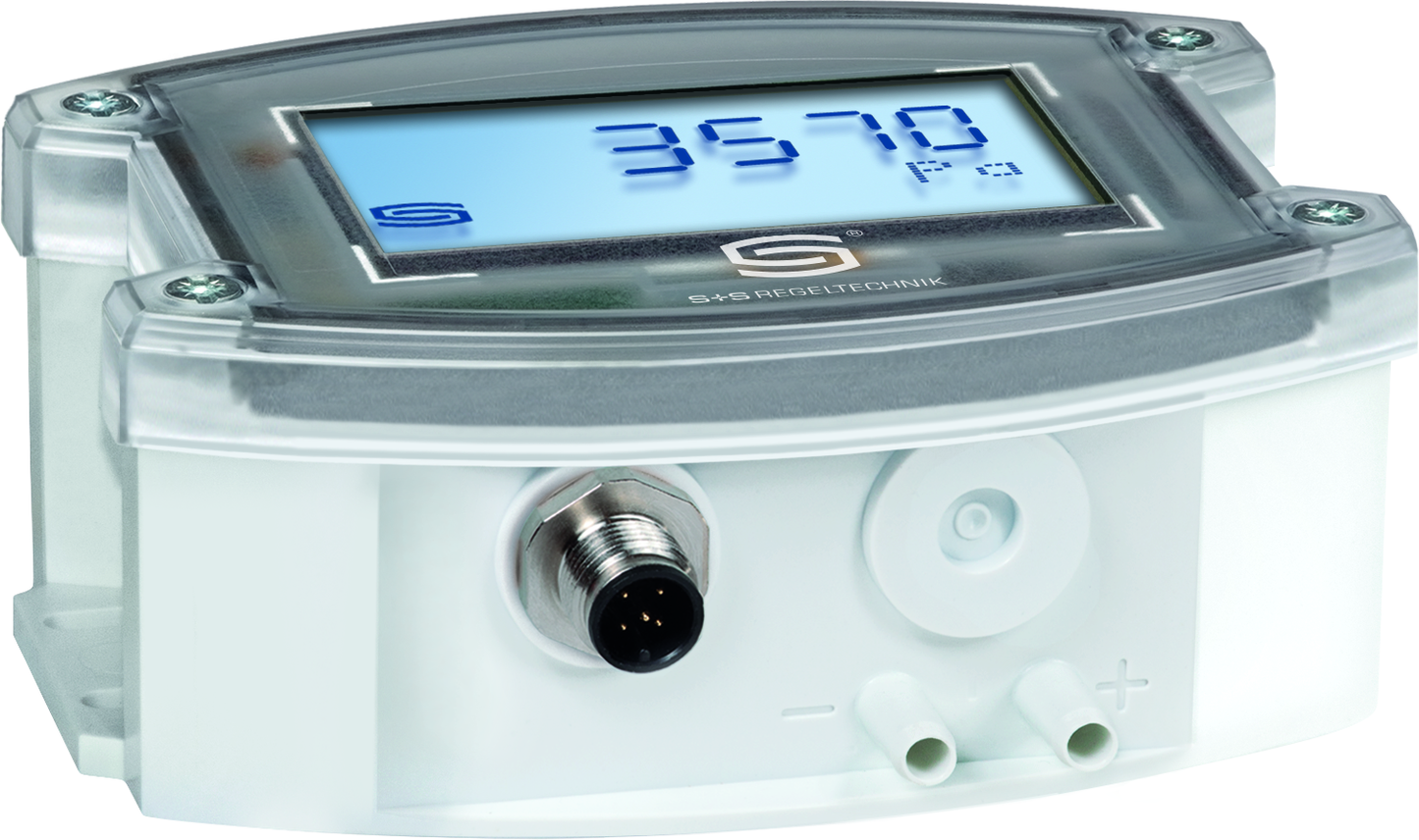 PREMASGARD 7112-U Q LCD, Anschlussseite des Geräts - S+S Regeltechnik