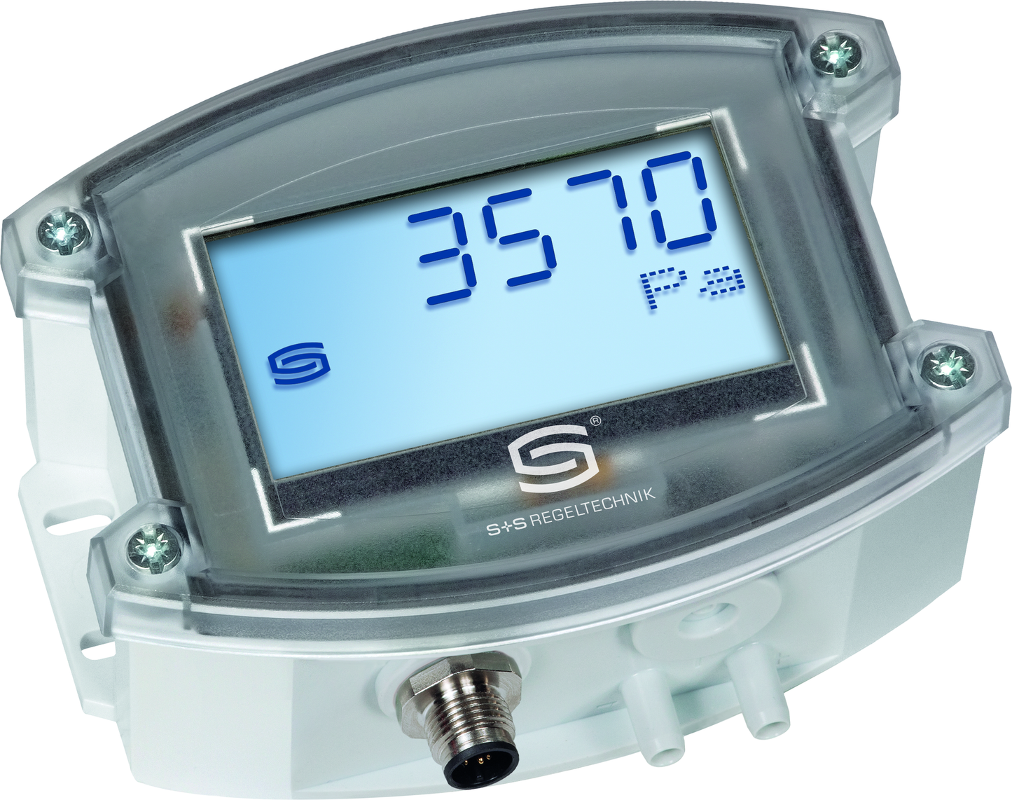 PREMASGARD 7112-U Q LCD, mit geöffneter Abdeckung - S+S Regeltechnik