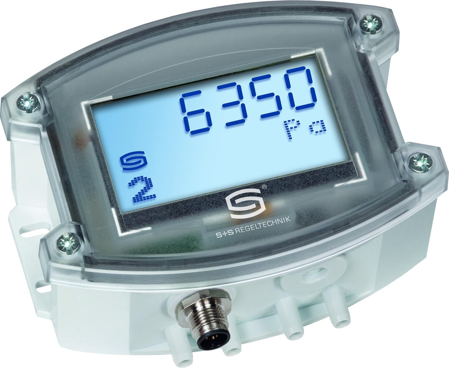 PREMASGARD 7227 Q LCD, mit geöffneter Abdeckung - S+S Regeltechnik