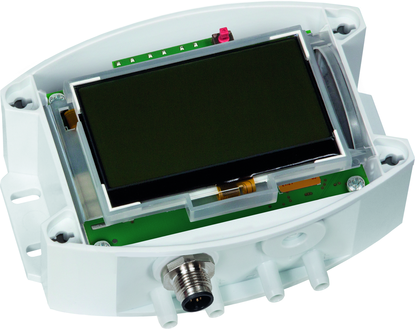 PREMASGARD 7225 Q LCD, mit geöffneter Abdeckung - S+S Regeltechnik