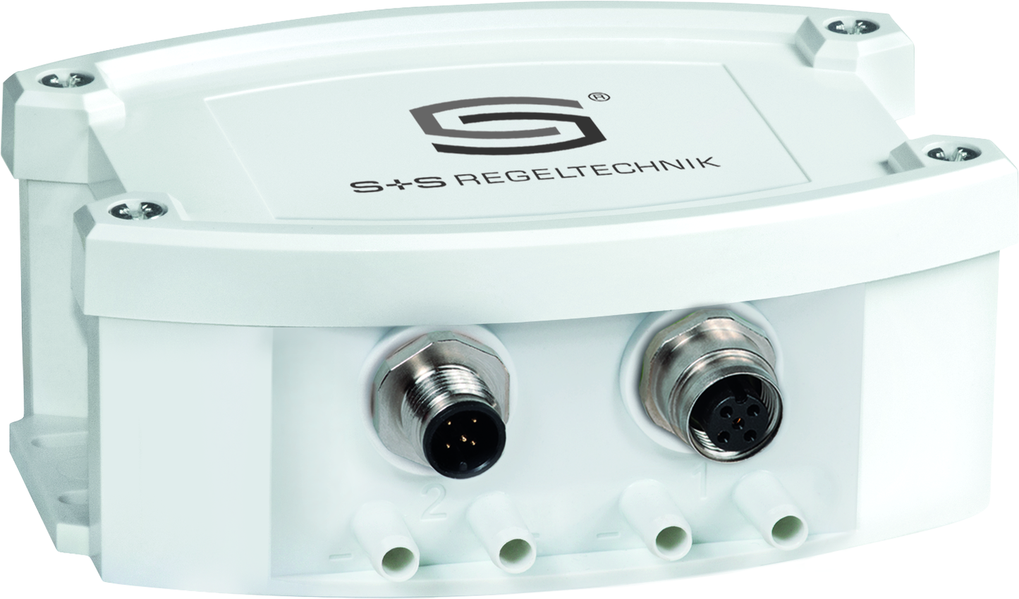 PREMASGARD 7245-Modbus Q, Anschlussseite des Geräts - S+S Regeltechnik