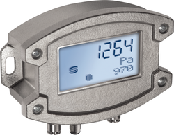Druck- und Differenzdruckmessumformer / -schalter PREMASREG 7111-UW VAQ LCD, mit LCD-Anzeige - S+S Regeltechnik