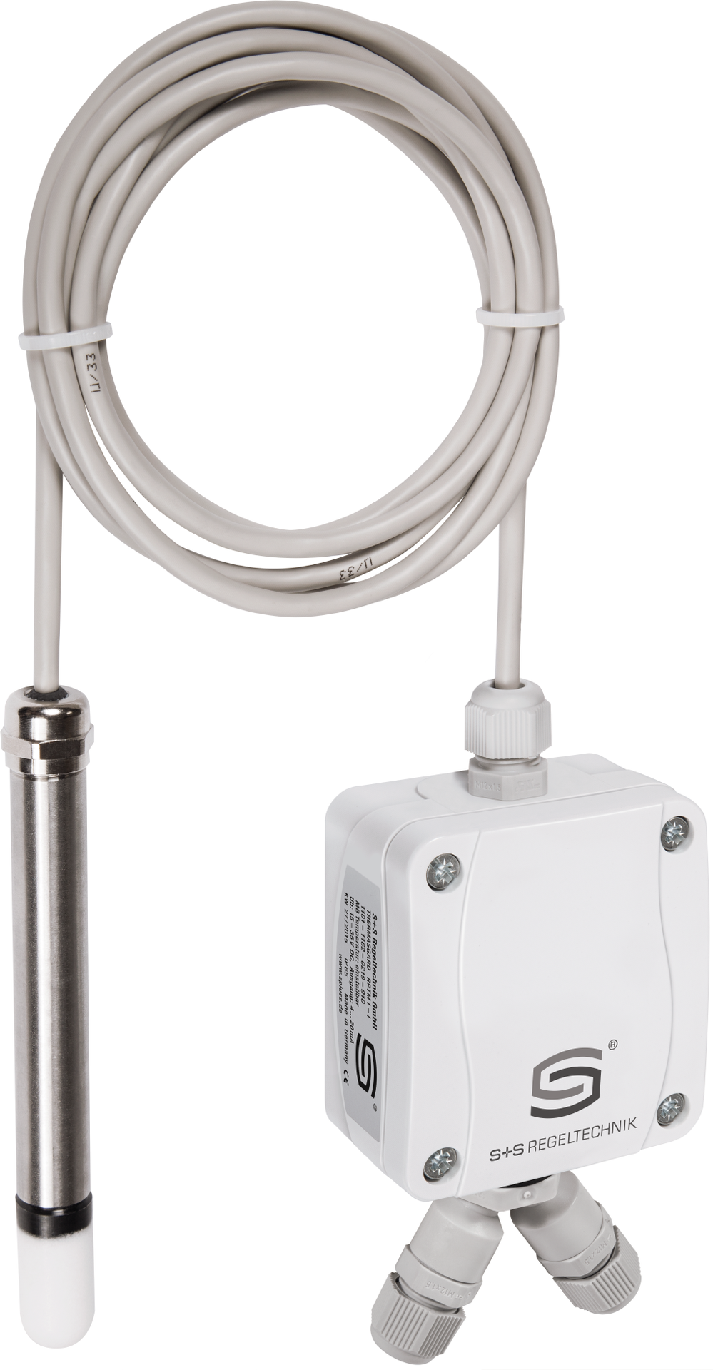 Raumpendeltemperaturmessumformer THERMASGARD RPTM1-Modbus - S+S Regeltechnik