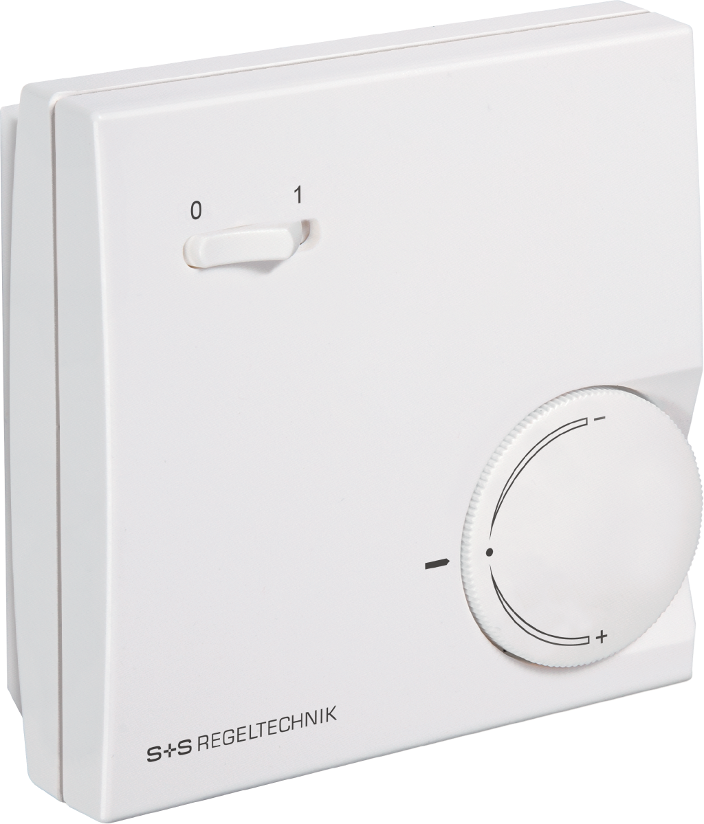 Raumtemperaturfühler mit Bedienelement THERMASGARD RTF NTC10K (B=3695K) P W - S+S Regeltechnik