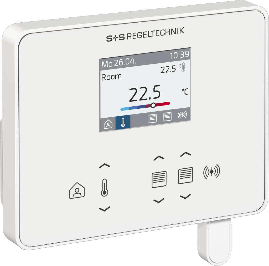 WIRELESS Raumregler (Controller) RYMASKON RYM 1311C-RH-WMOD-BB - S+S Regeltechnik