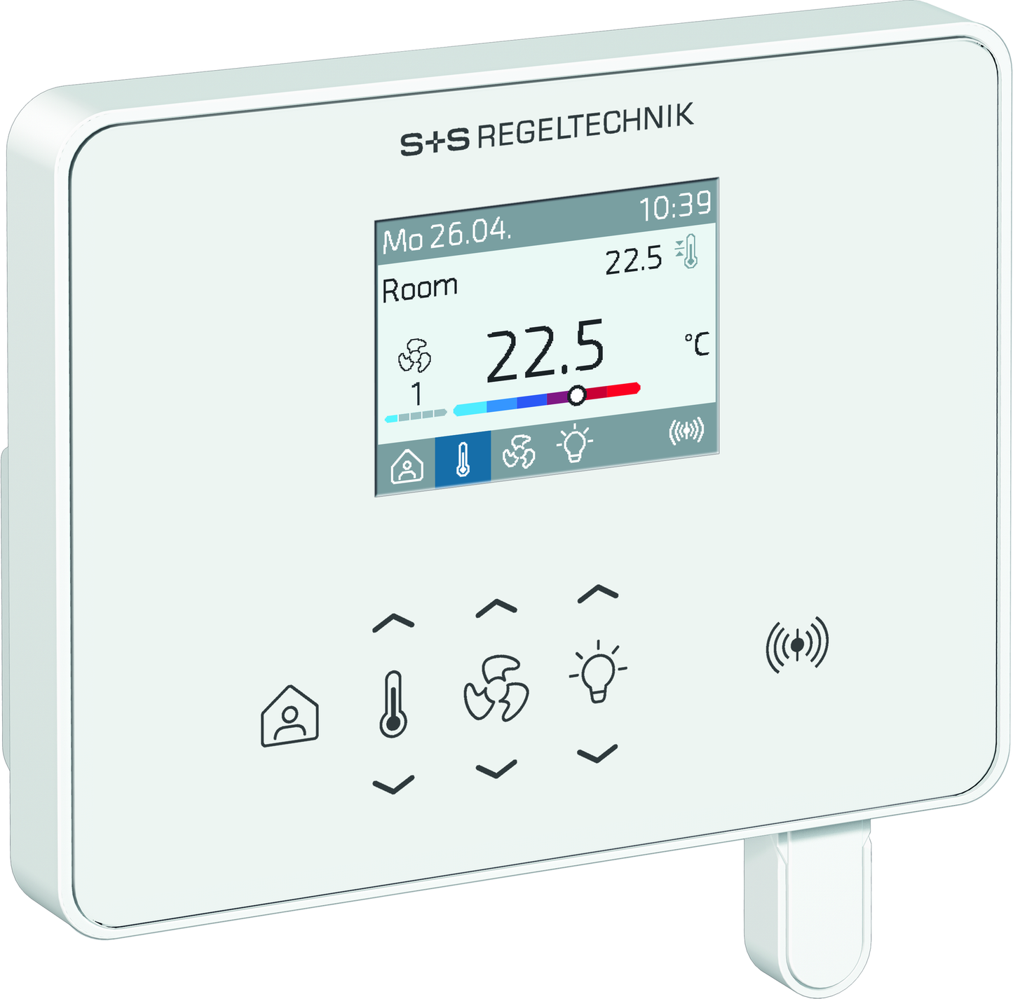 WIRELESS Raumregler (Controller) RYMASKON RYM 1451C-RH-CO2-WMOD-L - S+S Regeltechnik