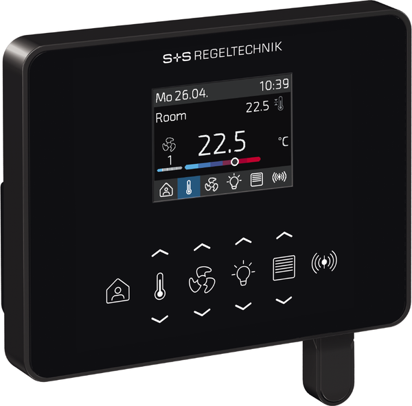 Raumbediengerät (Interface) RYMASKON RYM 1402-RH-MOD-BL - S+S Regeltechnik