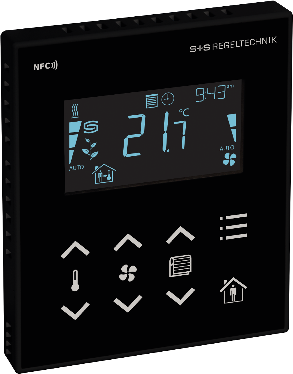 Raumbediengerät zur Raumautomation RYMASKON 251 - S+S Regeltechnik