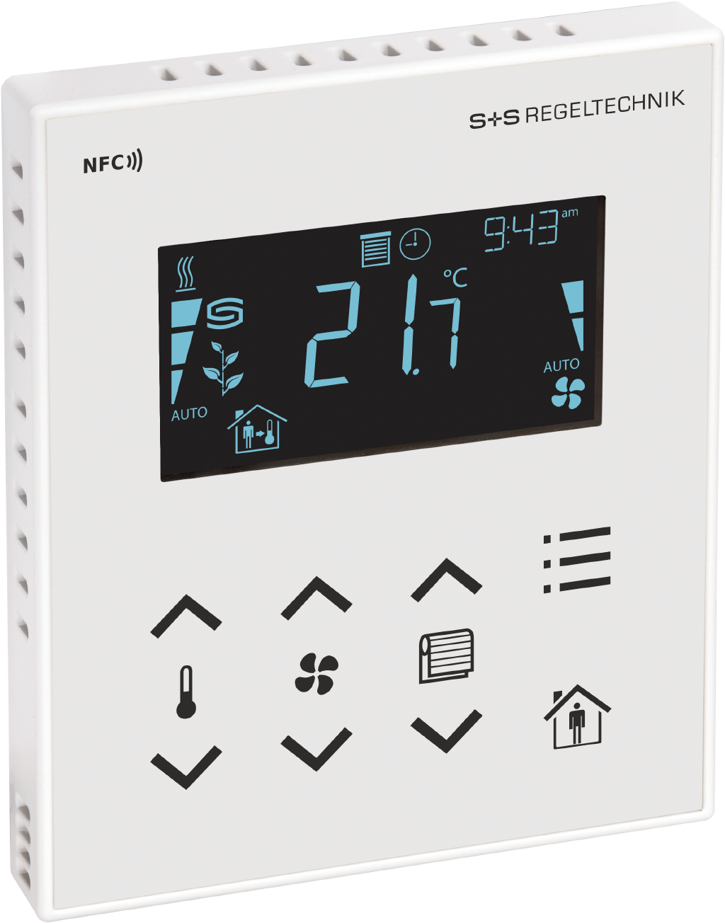 Raumbediengerät zur Raumautomation RYMASKON 252 - S+S Regeltechnik