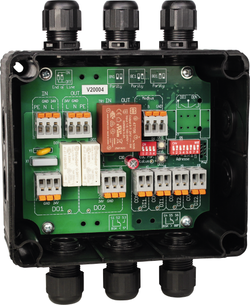 Brandschutzklappen-Modul für 2 BSK (230 V) mit galvanischer Trennung - IP 67, Digital In/Out, für  powerIO Power IO-BSK Modul (230V) - S+S Regeltechnik