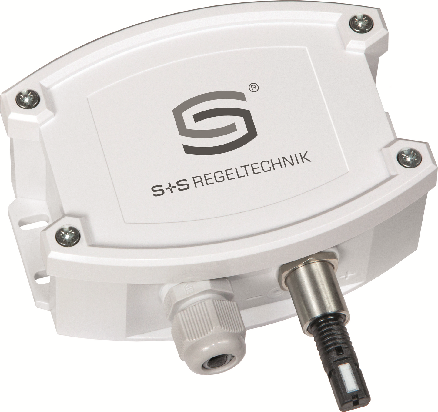 HYGRASREG AFTF-45-U/W, mit geöffneter Abdeckung - S+S Regeltechnik
