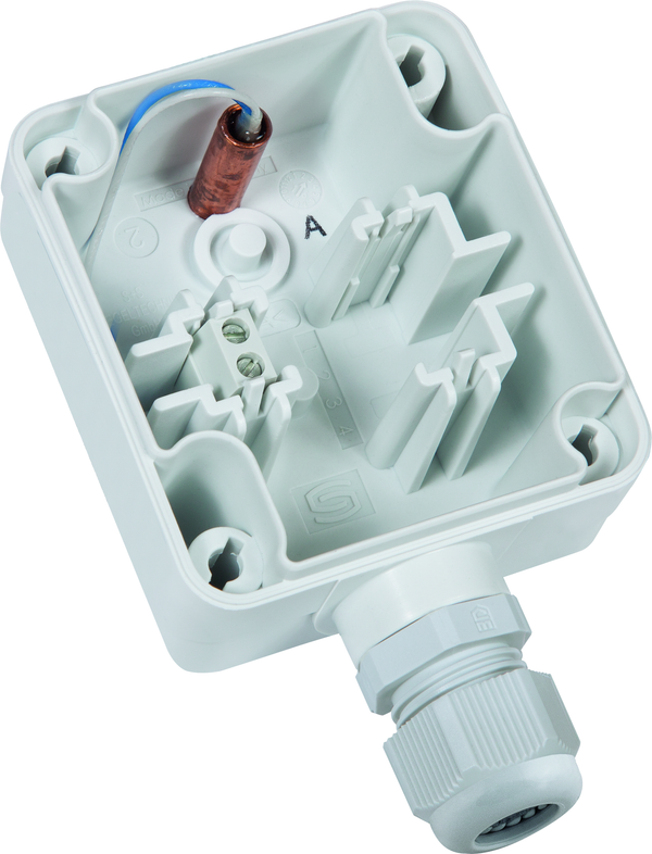 THERMASGARD ALTF2 NTC1,8K, Anschlussseite des Geräts - S+S Regeltechnik