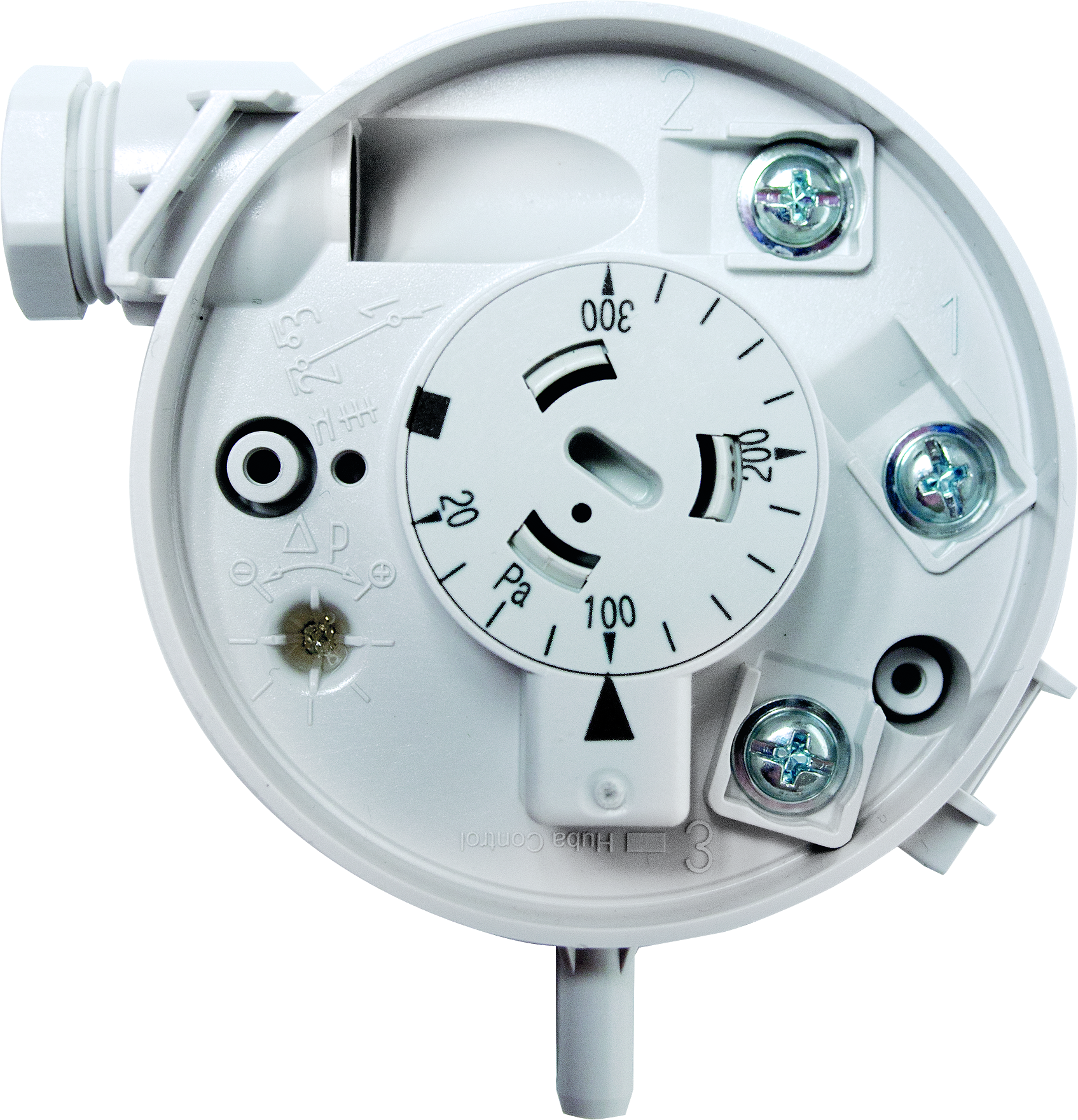 PREMASREG DS-106 A, Anschlussseite des Geräts - S+S Regeltechnik