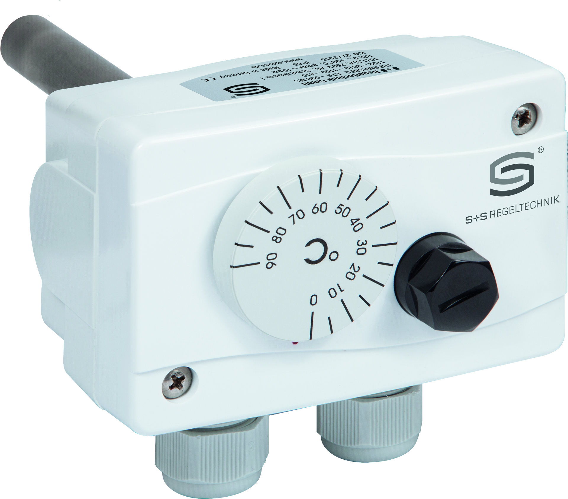 Einschraubtemperaturregler THERMASREG ETR-060R85 VA/200 - S+S Regeltechnik