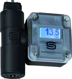 Displaymodul für Druckmessumformer LCD-SHD-U, mit LCD-Anzeige - S+S Regeltechnik