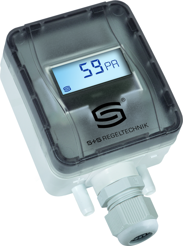PREMASGARD 2126-SD LCD, mit geöffneter Abdeckung - S+S Regeltechnik