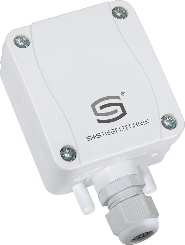 Differenzdrucksensor in Gesamtansicht