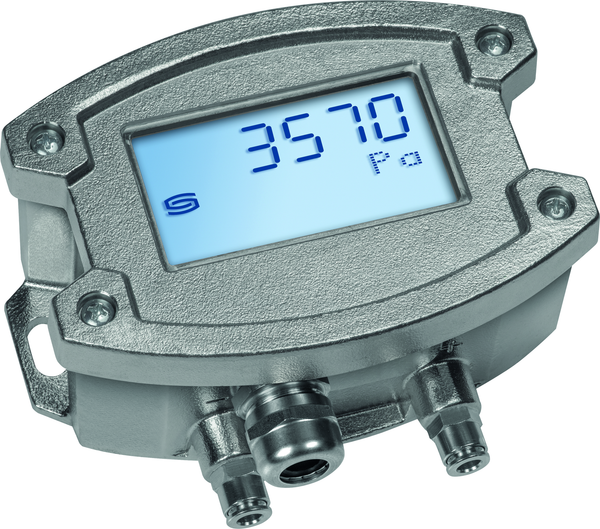 PREMASGARD 7112-I VE LCD VA, mit geöffneter Abdeckung - S+S Regeltechnik