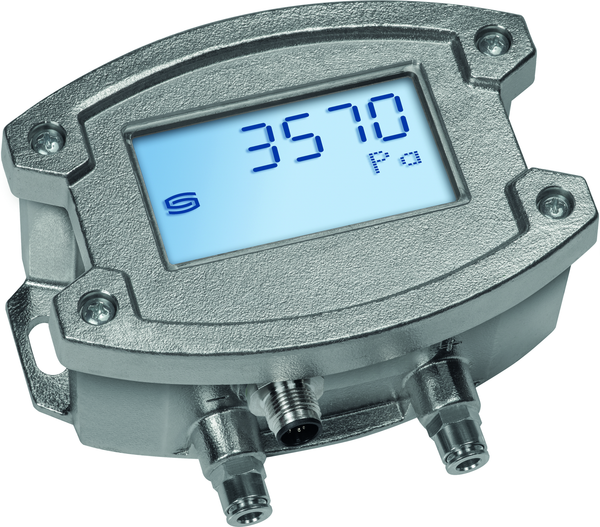 PREMASGARD 7112-U Q VE_LCD VA, mit geöffneter Abdeckung - S+S Regeltechnik