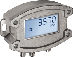 Druck- und Differenzdruckmessumformer PREMASGARD 7112-U Q VE_LCD VA, mit LCD-Anzeige - S+S Regeltechnik
