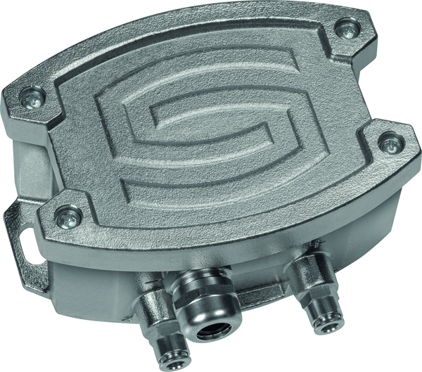 PREMASGARD 7110-I VA, mit geöffneter Abdeckung - S+S Regeltechnik