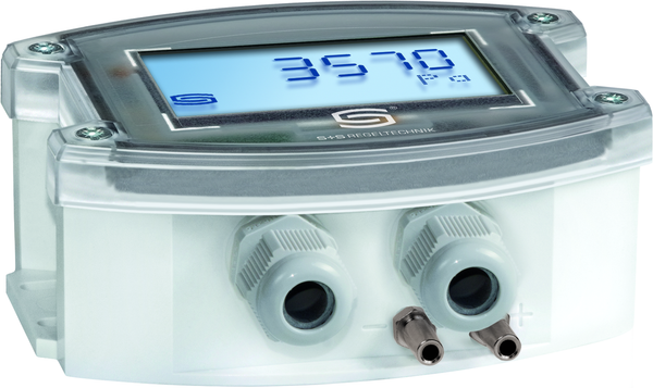 PREMASGARD 8148-Modbus LCD, Anschlussseite des Geräts - S+S Regeltechnik