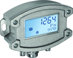 Druck- und Differenzdruckmessumformer / -schalter PREMASREG 7115-UW VA LCD, mit LCD-Anzeige - S+S Regeltechnik