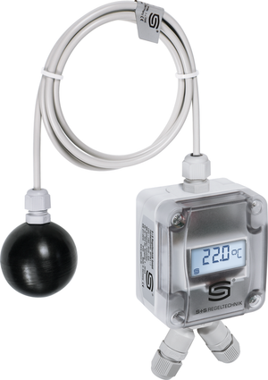 Messumformer mit Display und schwarzem Sensor