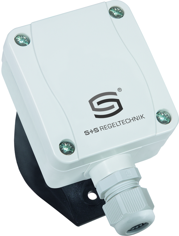 THERMASGARD TF65 Ni1000 200mm, mit geöffneter Abdeckung - S+S Regeltechnik