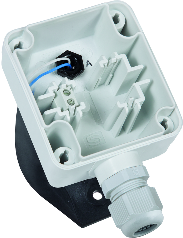 THERMASGARD TF65 Ni1000 200mm, Anschlussseite des Geräts - S+S Regeltechnik