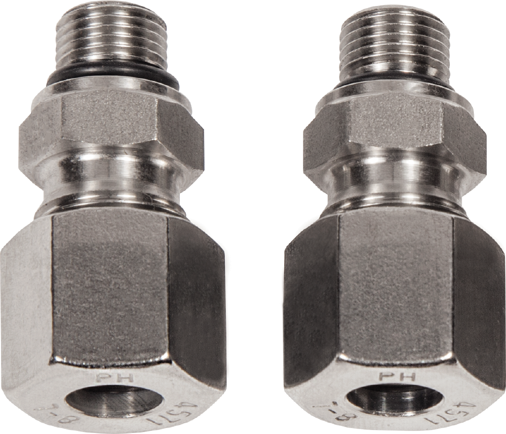 Verschraubungsset VSD-08-MS, mit geöffneter Abdeckung - S+S Regeltechnik